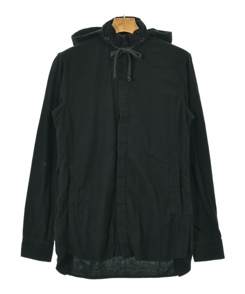 ANN DEMEULEMEESTER(アンドゥムルメステール)カジュアルシャツ 黒 サイズ:XS/2200682048040