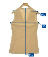ANN DEMEULEMEESTER（アンドゥムルメステール）タンクトップ 茶 サイズ:M レディース/2200690079166