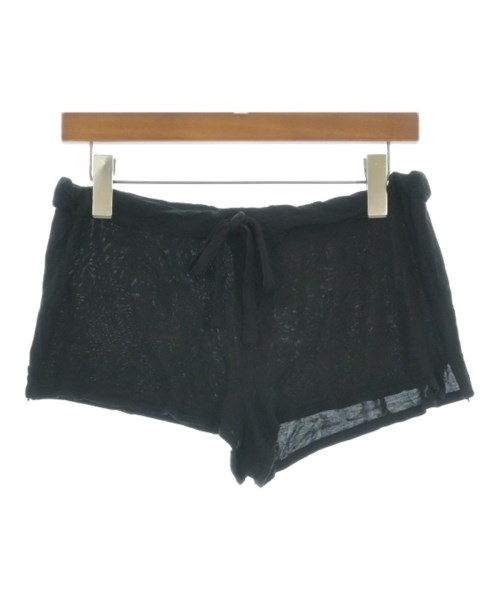 ANN DEMEULEMEESTER(アンドゥムルメステール)ショートパンツ 黒 サイズ:36(XS位)/2200694469154