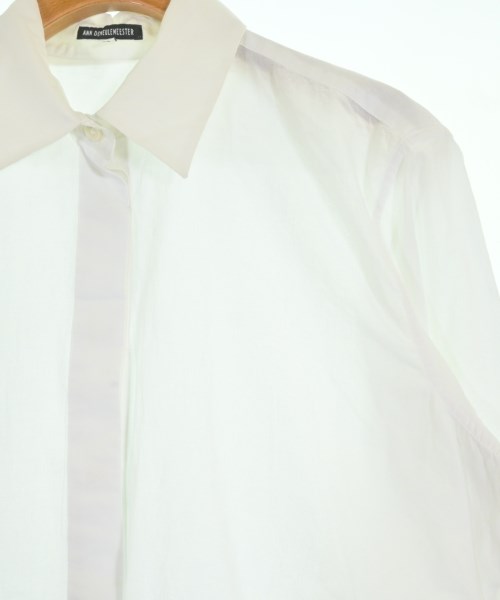 ANN DEMEULEMEESTER（アンドゥムルメステール）カジュアルシャツ 白 サイズ:36(XS位) レディース/2200691802398