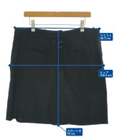 ANN DEMEULEMEESTER（アンドゥムルメステール）ミニスカート 黒 サイズ:36(XS位) レディース/2200691802411