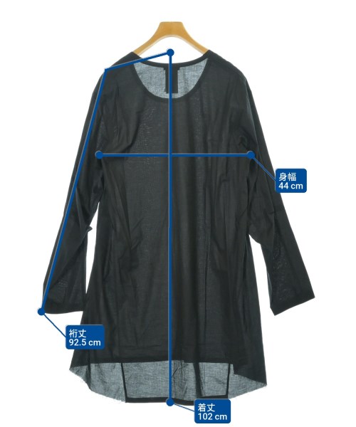 ANN DEMEULEMEESTER（アンドゥムルメステール）カジュアルシャツ 黒 サイズ:XXS メンズ/2200691802503