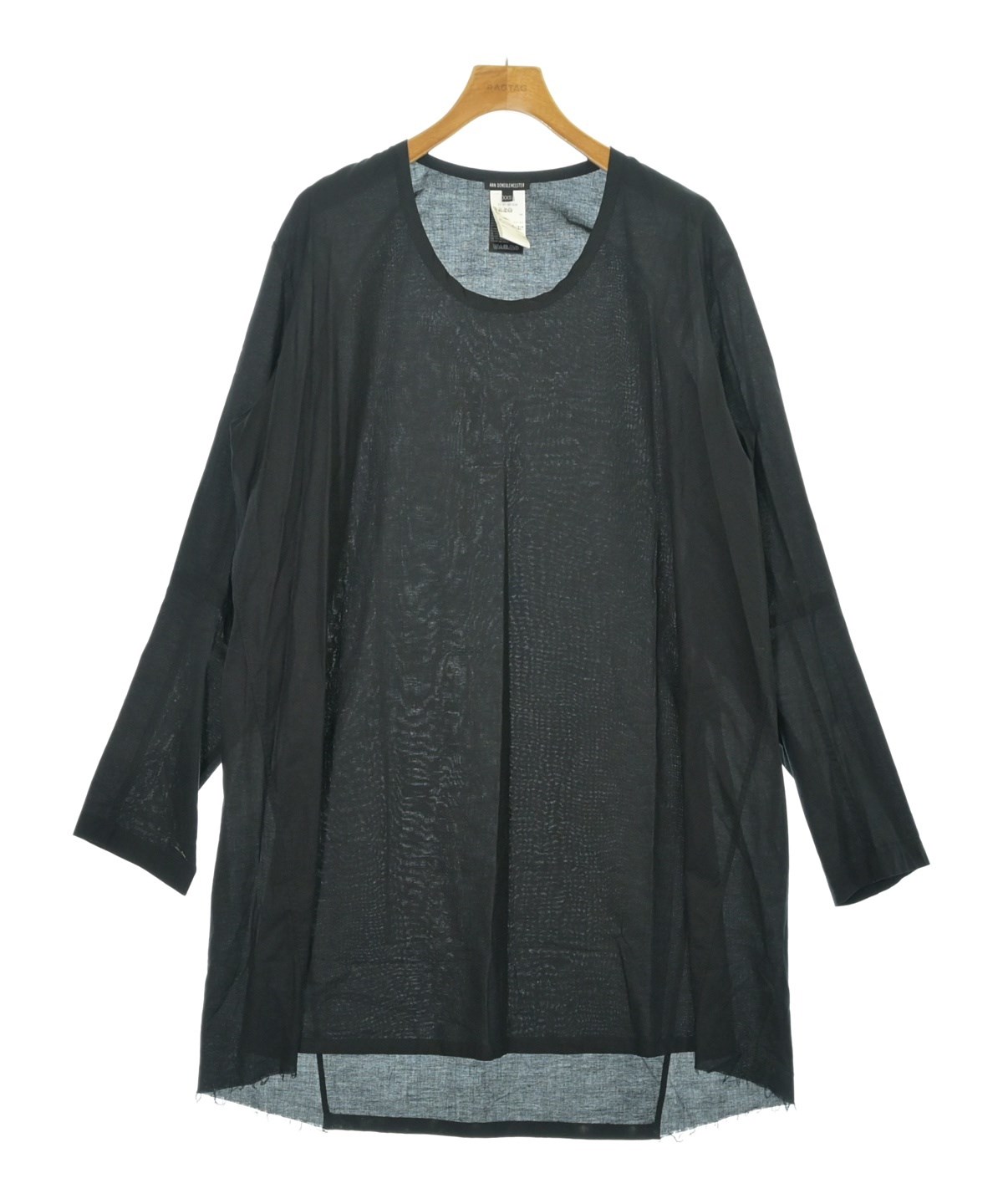ANN DEMEULEMEESTER（アンドゥムルメステール）カジュアルシャツ 黒