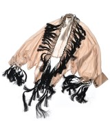 ANN DEMEULEMEESTER（アンドゥムルメステール）ストール ピンク サイズ:38 レディース/2200692097885