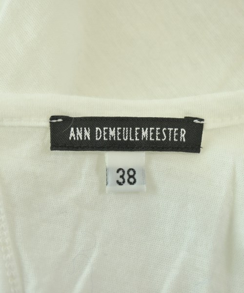 ANN DEMEULEMEESTER（アンドゥムルメステール）Tシャツ・カットソー 白 サイズ:38(S位) レディース/2200692195819