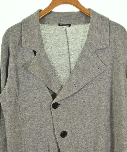 ANN DEMEULEMEESTER（アンドゥムルメステール）カーディガン グレー サイズ:XXS メンズ/2200692338230