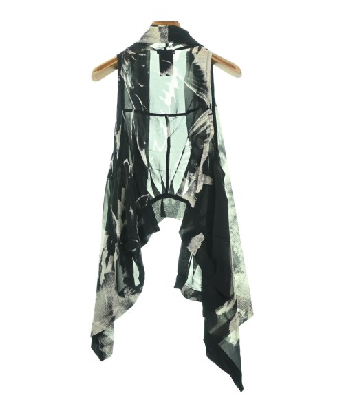 ANN DEMEULEMEESTER（アンドゥムルメステール）ベスト 黒 サイズ:38(S位) レディース/2200693519324