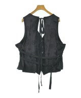 ANN DEMEULEMEESTER（アンドゥムルメステール）ベスト 黒 サイズ:38(S位) レディース/2200693758020