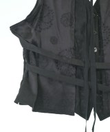 ANN DEMEULEMEESTER（アンドゥムルメステール）ベスト 黒 サイズ:38(S位) レディース/2200693758020