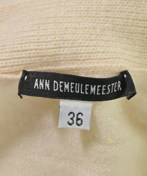 ANN DEMEULEMEESTER（アンドゥムルメステール）カーディガン 白 サイズ:36(XS位) レディース/2200693990055