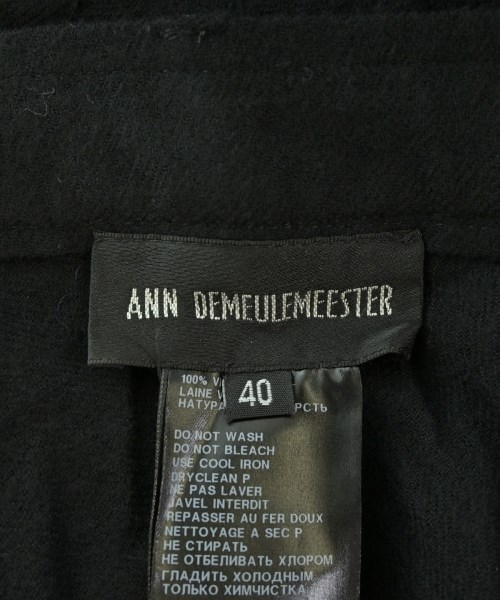 ANN DEMEULEMEESTER（アンドゥムルメステール）その他 黒 サイズ:40(M位) レディース/2200693990123