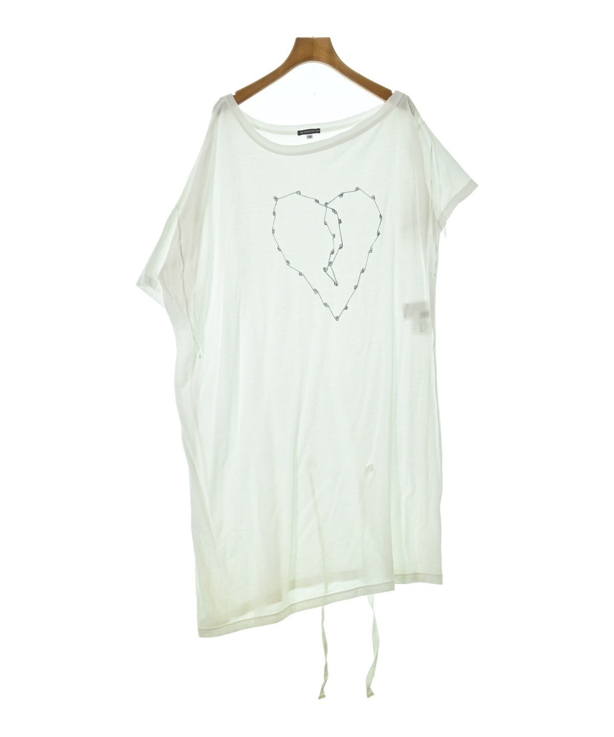 ANN DEMEULEMEESTER（アンドゥムルメステール）Tシャツ・カットソー 白