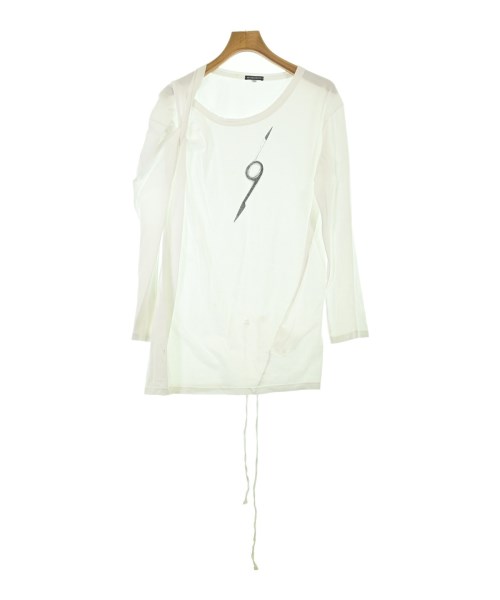ANN DEMEULEMEESTER(アンドゥムルメステール)Tシャツ・カットソー 白 サイズ:38(S位)/2200695937744