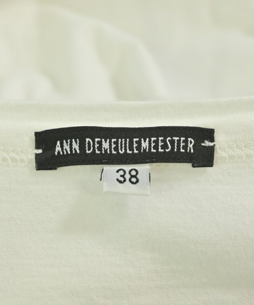 ANN DEMEULEMEESTER（アンドゥムルメステール）Tシャツ・カットソー 白 サイズ:38(S位) メンズ/2200695937744