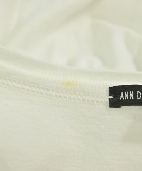 ANN DEMEULEMEESTER（アンドゥムルメステール）Tシャツ・カットソー 白 サイズ:38(S位) メンズ/2200695937744