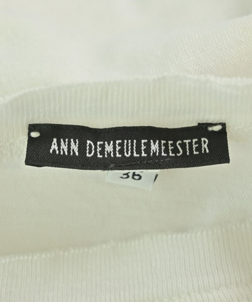 ANN DEMEULEMEESTER（アンドゥムルメステール）Tシャツ・カットソー 白 サイズ:36(XS位) メンズ/2200695937805