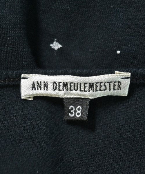 ANN DEMEULEMEESTER（アンドゥムルメステール）タンクトップ 黒 サイズ:38(S位) レディース/2200695937874