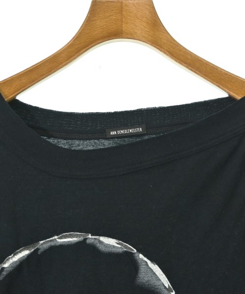 ANN DEMEULEMEESTER（アンドゥムルメステール）Tシャツ・カットソー 黒 サイズ:38(S位) レディース/2200696136023