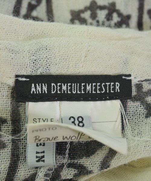 ANN DEMEULEMEESTER（アンドゥムルメステール）ベスト/ノースリーブ 白 サイズ:38(S位) レディース/2200696136030