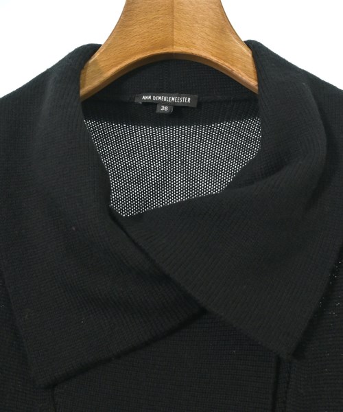 ANN DEMEULEMEESTER（アンドゥムルメステール）ベスト/ノースリーブ 黒 サイズ:-(M位) レディース/2200696136054