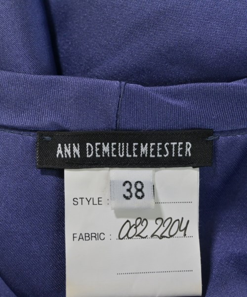 ANN DEMEULEMEESTER（アンドゥムルメステール）カジュアルシャツ 青 サイズ:38(S位) レディース/2200696690471