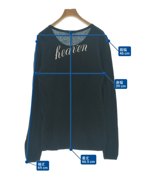 ANN DEMEULEMEESTER（アンドゥムルメステール）Tシャツ・カットソー 黒 サイズ:38(S位) レディース/2200696809088