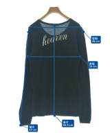 ANN DEMEULEMEESTER（アンドゥムルメステール）Tシャツ・カットソー 黒 サイズ:38(S位) レディース/2200696809088