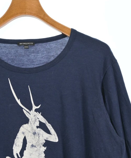 ANN DEMEULEMEESTER（アンドゥムルメステール）Tシャツ・カットソー 紺 サイズ:XXS メンズ/2200696809187
