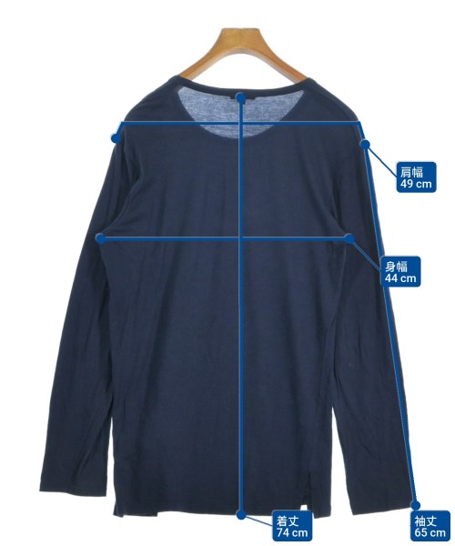 ANN DEMEULEMEESTER（アンドゥムルメステール）Tシャツ・カットソー 紺 サイズ:XXS メンズ/2200696809187