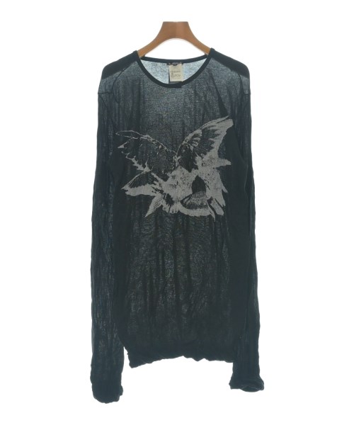 ANN DEMEULEMEESTER(アンドゥムルメステール)Tシャツ・カットソー 黒 サイズ:S/2200696809965