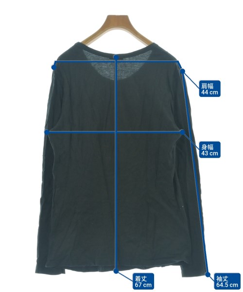 ANN DEMEULEMEESTER（アンドゥムルメステール）Tシャツ・カットソー 黒 サイズ:42(M位) レディース/2200696809972