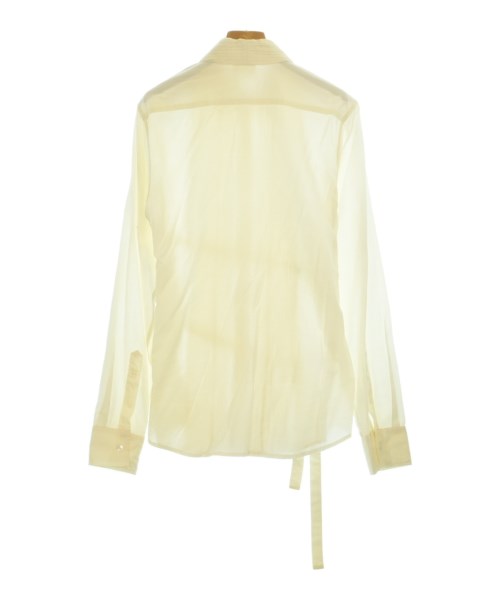 ANN DEMEULEMEESTER（アンドゥムルメステール）カジュアルシャツ 黄 サイズ:36(XS位) レディース/2200697936578