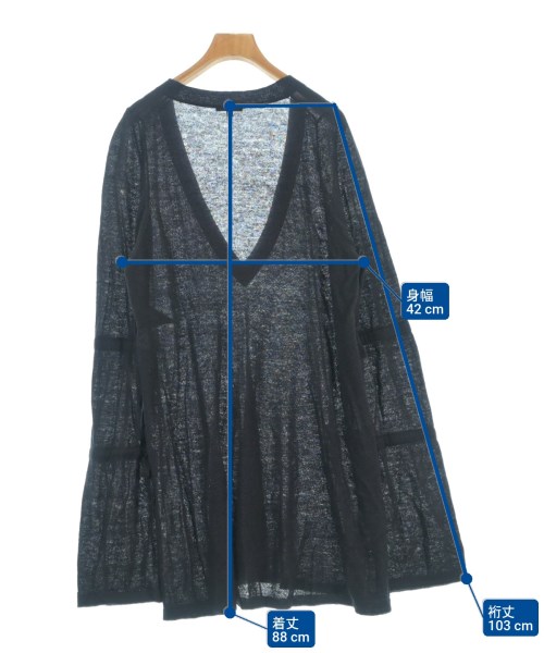 ANN DEMEULEMEESTER（アンドゥムルメステール）ニット・セーター 黒 サイズ:36(XS位) レディース/2200697936592