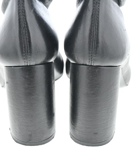 ANN DEMEULEMEESTER（アンドゥムルメステール）ブーツ 黒 サイズ:EU38 1/2(25cm位) レディース/2200698411029