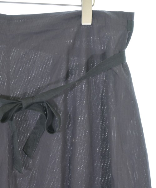 ANN DEMEULEMEESTER（アンドゥムルメステール）ロング・マキシ丈スカート 紺 サイズ:38(S位) レディース/2200698725027