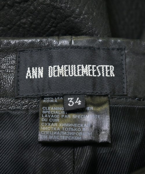 ANN DEMEULEMEESTER（アンドゥムルメステール）その他 黒 サイズ:34(XXS位) レディース/2200700205028