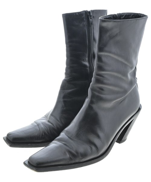 ANN DEMEULEMEESTER(アンドゥムルメステール)ブーティ 黒 サイズ:EU36(22.5cm位)/2200653504018