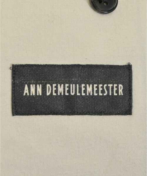 ANN DEMEULEMEESTER（アンドゥムルメステール）テーラードジャケット 黒 サイズ:XL メンズ/2200653504209