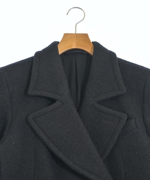 ANN DEMEULEMEESTER（アンドゥムルメステール）チェスターコート 黒 サイズ:XS メンズ/2200646983011