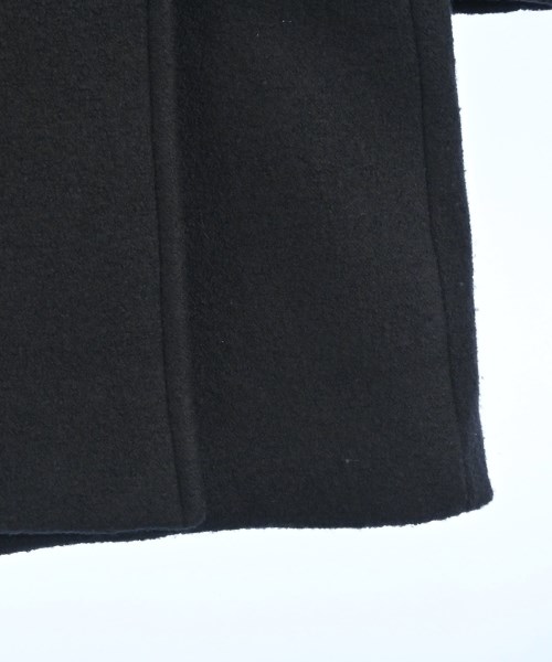 ANN DEMEULEMEESTER（アンドゥムルメステール）チェスターコート 黒 サイズ:XS メンズ/2200646983011
