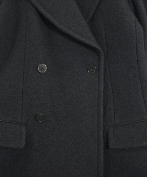ANN DEMEULEMEESTER（アンドゥムルメステール）チェスターコート 黒 サイズ:XS メンズ/2200646983011