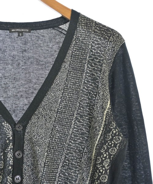 ANN DEMEULEMEESTER（アンドゥムルメステール）カーディガン 黒 サイズ:S メンズ/2200657805081