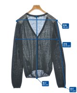 ANN DEMEULEMEESTER（アンドゥムルメステール）カーディガン 黒 サイズ:S メンズ/2200657805081