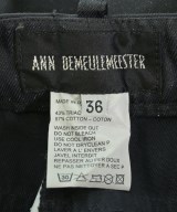 ANN DEMEULEMEESTER（アンドゥムルメステール）デニムパンツ 黒 サイズ:36(XS位) レディース/2200661659045