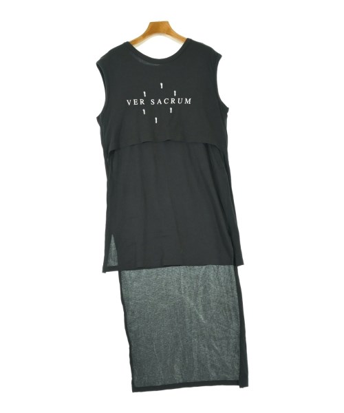 ANN DEMEULEMEESTER（アンドゥムルメステール）ノースリーブ 黒 サイズ:-(XL位) レディース/2200711807013