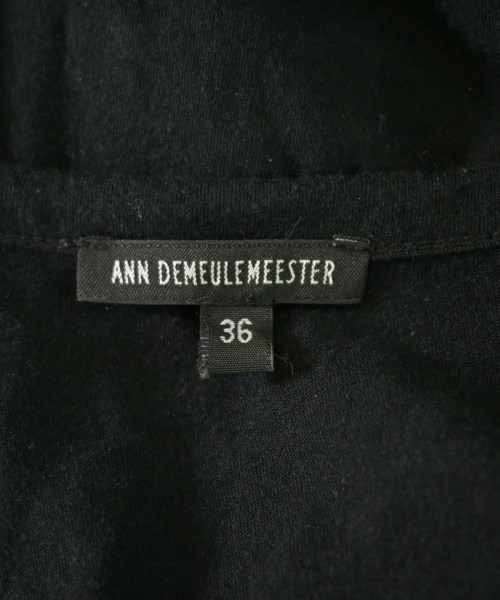 ANN DEMEULEMEESTER（アンドゥムルメステール）Tシャツ・カットソー 黒 サイズ:36(XS位) レディース/2200711807020