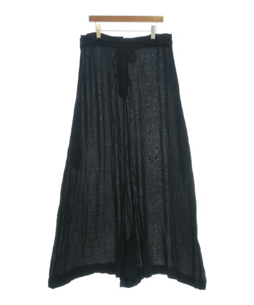 ANN DEMEULEMEESTER（アンドゥムルメステール）ロング・マキシ丈スカート 黒 サイズ:34(XXL位) レディース/2200708177075