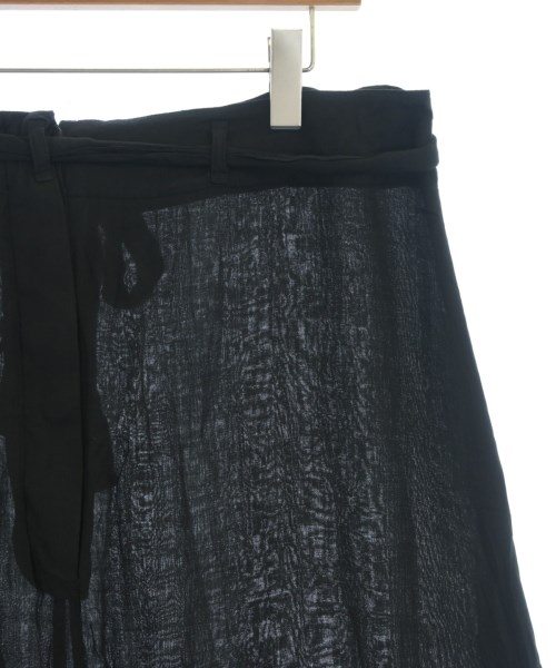 ANN DEMEULEMEESTER（アンドゥムルメステール）ロング・マキシ丈スカート 黒 サイズ:34(XXL位) レディース/2200708177075