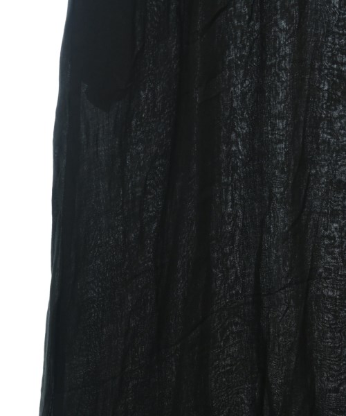 ANN DEMEULEMEESTER（アンドゥムルメステール）ロング・マキシ丈スカート 黒 サイズ:34(XXL位) レディース/2200708177075