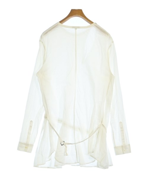 ANN DEMEULEMEESTER（アンドゥムルメステール）カジュアルシャツ 白 サイズ:XXS メンズ/2200712004022